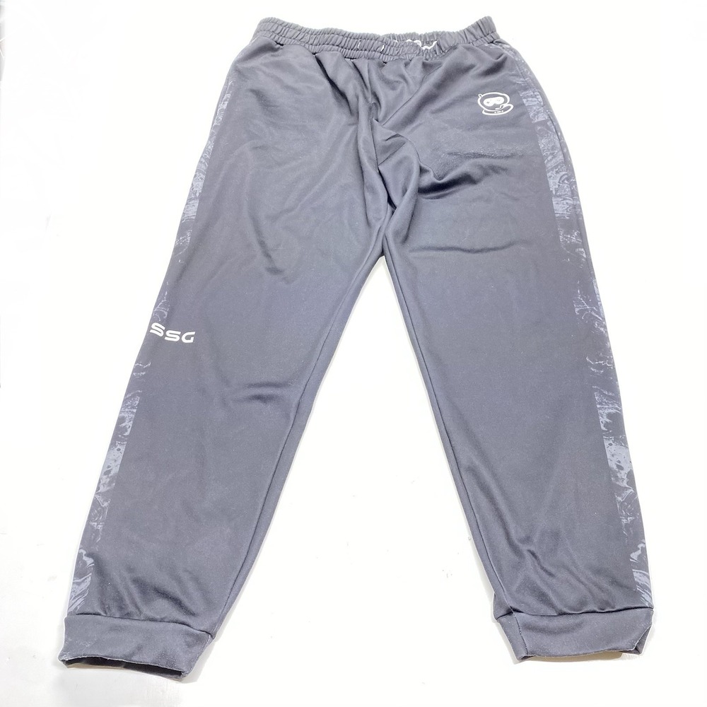 Rare Spacestation Gaming SSG Black Sweatpants Lounge Pants Men's Size 2XL READ
